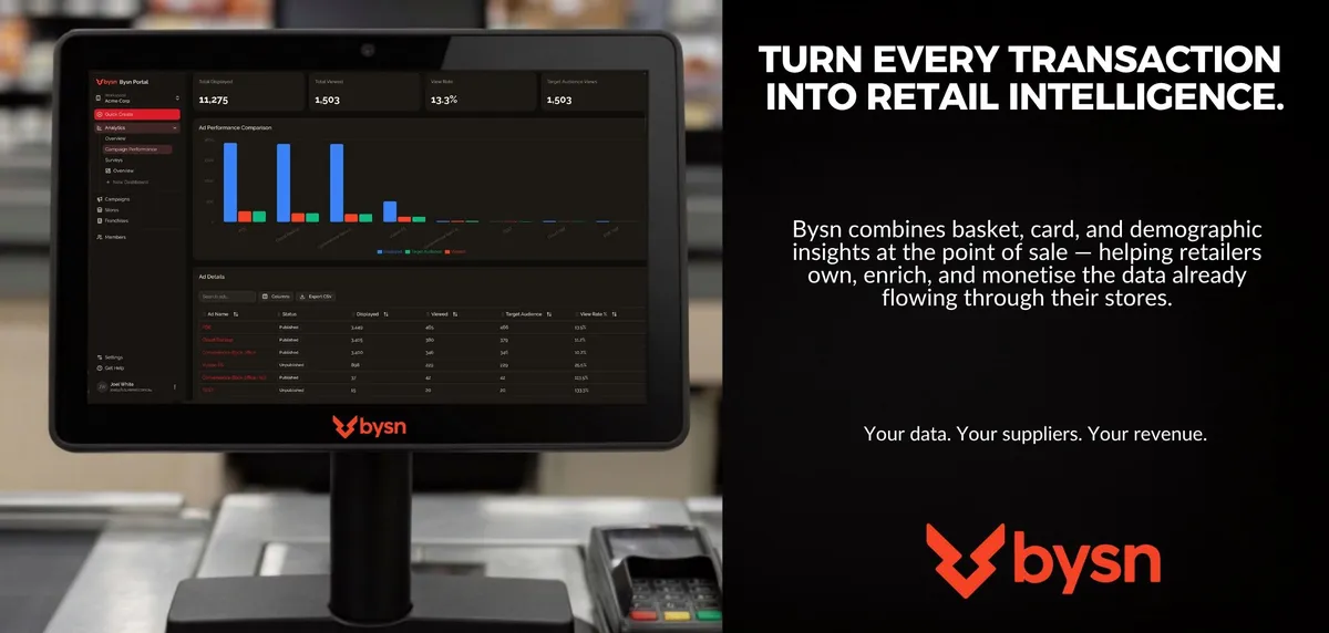 Turn every transaction into retail intelligence